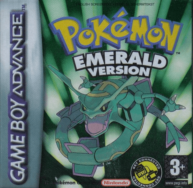 Pokemon Emerald Preorder Bonus Tin box art for GameBoy Advance